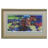 Flat Racing Giclï¿½e by Leroy Neiman