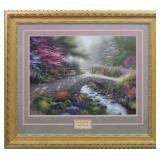 Bridge of hope Giclï¿½e by Thomas Kinkade
