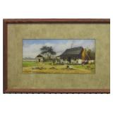 Southern Raised Porch Print, William Aiken Walker