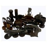 Lot of Assorted Carved Wood Items