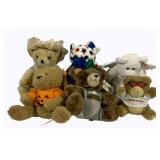 6 Assorted Teddy Bears