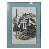 Averett College Danville VA Framed Print