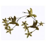 Gold Metal Wall Art - 16 x 12