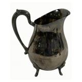 Silver-Plated Pitcher - 9"
