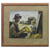 Tobacco Sorters print by William Aiken Walker