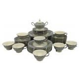 49pcs of Castleton Lace China