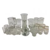 Lot of  Assorted Glassware & More