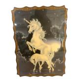 Unicorn Wall Plaque - 20 x 15