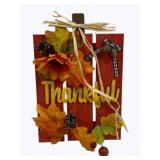 Thankful Decor 12 x 8