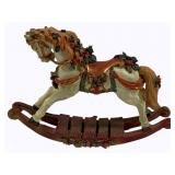 Rocking Horse Decoration - 16 x 12 x 4