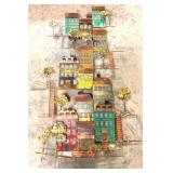 Metal Wall Art - Signed - 33 x 20