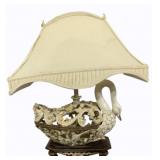 Decorative Swan Lamp 23"