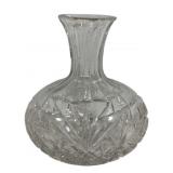 Cut Glass Water Bottle 7.5 x 6.5