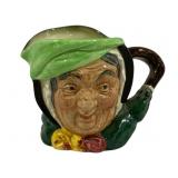 Royal Doulton Sairey Gamp Toby Mug - 3.5"