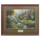 Mountain Paradise Giclï¿½e by Thomas Kinkade