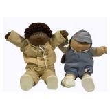2 Cabbage Patch Dolls - 16"