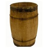 Wood Barrel - 18.5 x 11