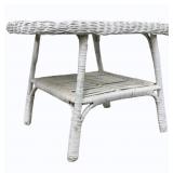 Wicker Table 19 x 26 x 19