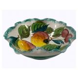 Italian Pottery Bowl - 12.5"