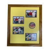 Framed Racing Photos 23 x 19