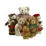 8 Assorted Teddy Bears