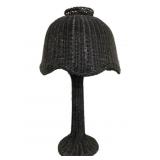 Vintage Wicker Lamp 25"