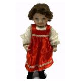 Vintage Doll w/ Stand - 16"