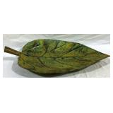 Metal Leaf Tray - 20 x 11