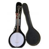 Harmony Banjo with Case 40 x 14 x 5