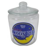Moon Pie Glass Store Jar 10"