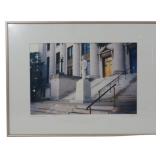"Municipal Building" Signed Framed Print 18x24