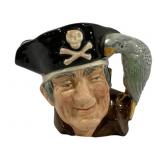 Royal Doulton Long John Silver Toby Mug - 4.25"