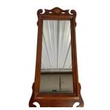 Shell Carved Wood Mirror 42 x 19