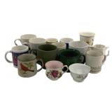 Lot of Assorted Coffee Mugs & More