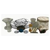 Lot of Assorted Items - Decor, Basket & More