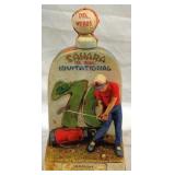 Lionstone Golf Liquor Bottle - 5.5 x 4 x 10