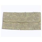 Vintage Beaded Clutch Purse - 9 x 4.5