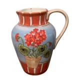 Dept 56 "Wildflowers Collection" Ceramic Pitcher
