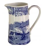 Spode Blue/White Pitcher - 8.25"
