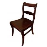 Wood Chair - 18 x 20 x 34