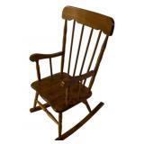 Wood Rocker - 19 x 28.5 x 15