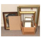 Lot of Assorted Picture Frames
