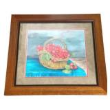 Framed Watercolor - 23 x 21.5