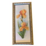 Framed Watercolor - Signed - 12 x 22