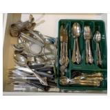 Drawer Lot of Silverware & Utensils