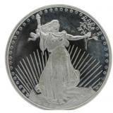 Money Metals Exchange Walking Liberty Round Coin
