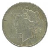 1924 Peace Silver Dollar