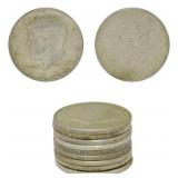 11 1964 Kennedy Half Dollars