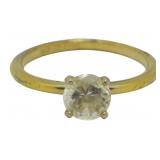 14K Gold Plated Ring, Ring Size: 7.5