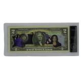 Vice President Kamala Harris 2 Dollar Note